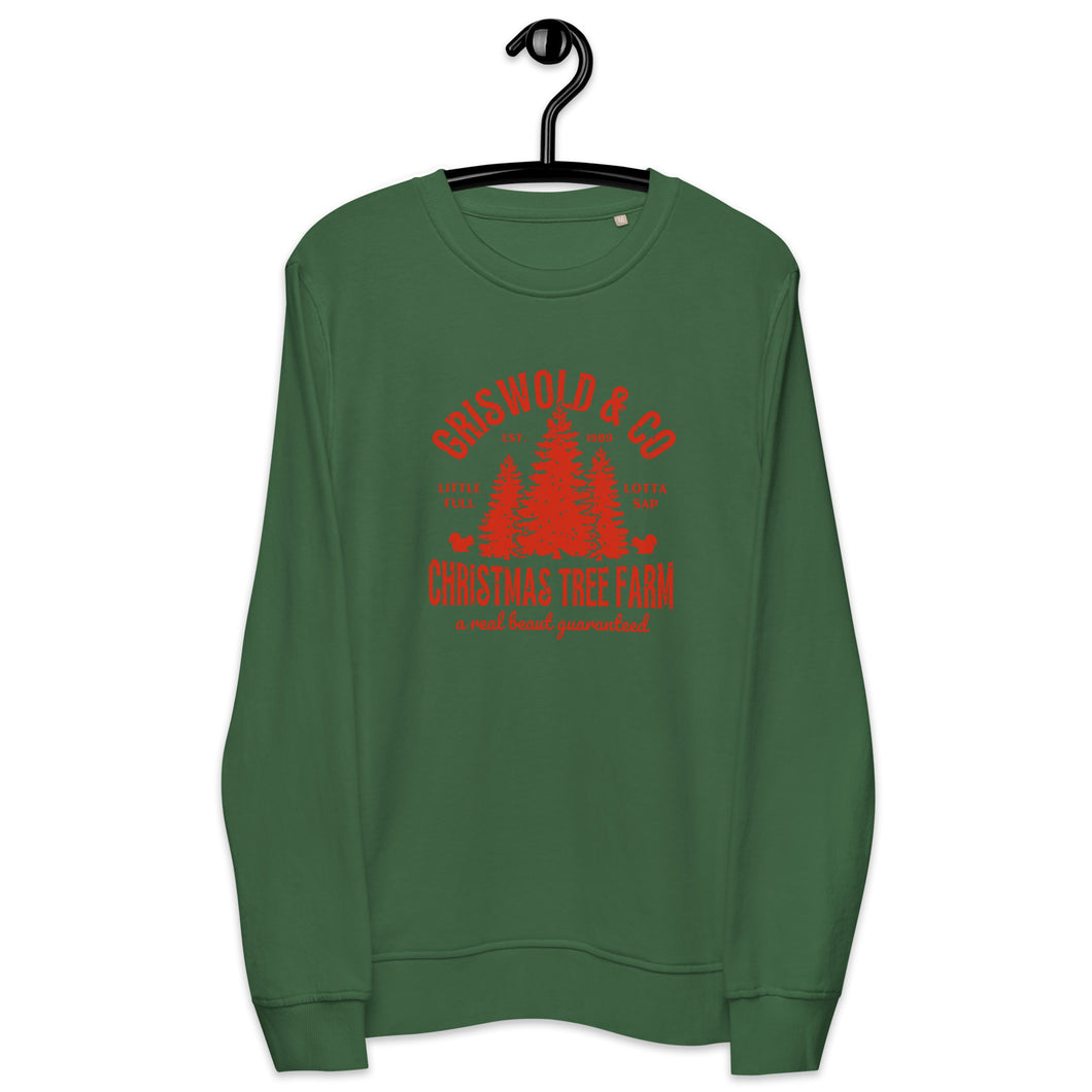 Griswold Christmas Tree organic sweatshirt