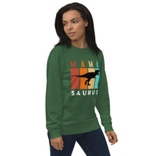 Load image into Gallery viewer, MaMa Saurus organic sweatshirt
