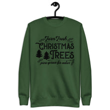 Load image into Gallery viewer, Fresh Farm Tree Premium Holiday Sweatshirt
