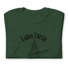 Load image into Gallery viewer, Fresh Farm Christmas Tree Short-Sleeve Unisex T-Shirt
