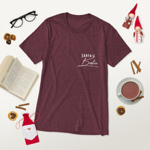 Load image into Gallery viewer, Santa’s Bestie Short sleeve t-shirt
