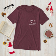 Load image into Gallery viewer, Santa’s Bestie Short sleeve t-shirt
