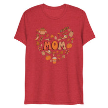 Load image into Gallery viewer, Mom Heart Thanksgiving Short sleeve t-shirt
