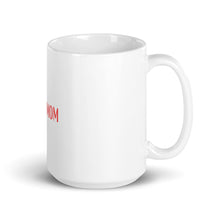 Load image into Gallery viewer, #GirlMom white glossy mug
