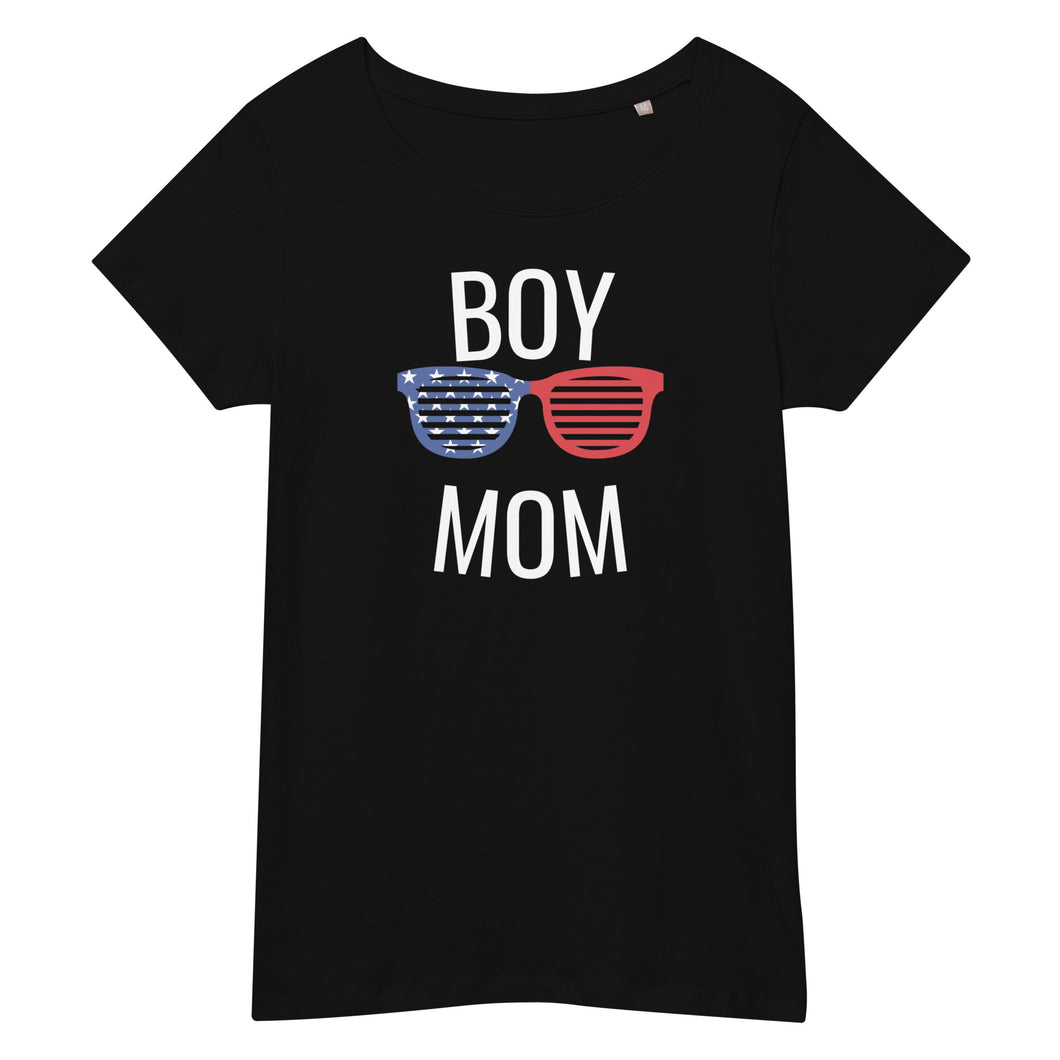 Boy Mom basic organic t-shirt