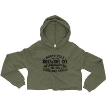 Load image into Gallery viewer, North Pole Brewing Co Crop Hoodie
