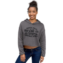 Load image into Gallery viewer, North Pole Brewing Co Crop Hoodie
