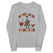 Load image into Gallery viewer, Rockin Around the Christmas Tree long sleeve tee
