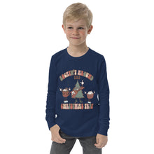 Load image into Gallery viewer, Rockin Around the Christmas Tree long sleeve tee
