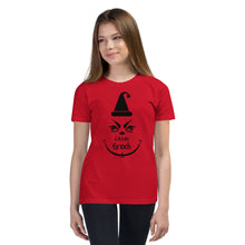 Load image into Gallery viewer, Little Grinch Youth Unisex Short Sleeve Matching Holiday Tee
